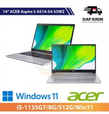 【IND】ACER Aspire 5 A514-54-55WZ 14"(i5-1135G7/8G/512G/Win11)