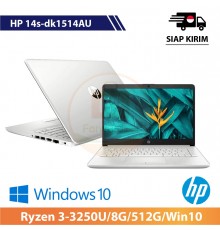 【IND】HP 14s-dk1514AU(Ryzen 3-3250U/8G/512G/Win10)