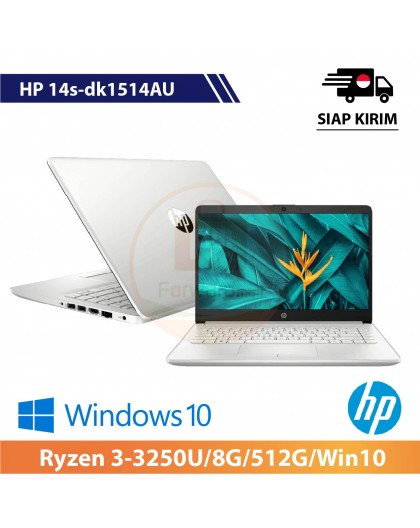 【IND】HP 14s-dk1514AU(Ryzen 3-3250U/8G/512G/Win10)