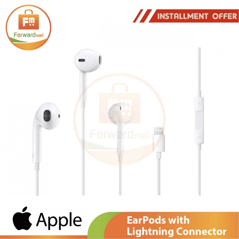 APPLE EarPods with Lightning Connector(MMTN2FE/A) TW Forwardmall