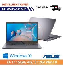 【IND】ASUS A416EP 14" ( i3-1115G4/ 4G/ 512G/Win10)