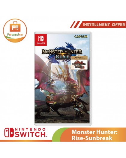 Nintendo Switch - Monster Hunter:Rise-Sunbreak