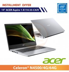 ACER Aspire1 A114-33-C5BW 14"(N4500/4G/128G)