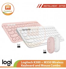 Logitech K380 + M350 Wireless Keyboard and Mouse Combo