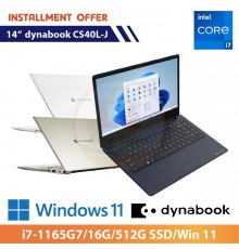 dynabook CS40L-J 14"(i7-1165G7/16G/512G SSD/Win11)