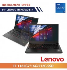 Lenovo ThinkPad E14 14"(i7-1165G7/16G/512G SSD)