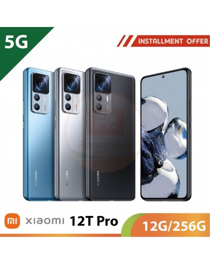 【5G】XiaoMi 12T Pro 12G/256G