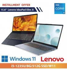 Lenovo IdeaPad Slim 3i 15.6"(i5-1235U/8G/512G SSD/W11)