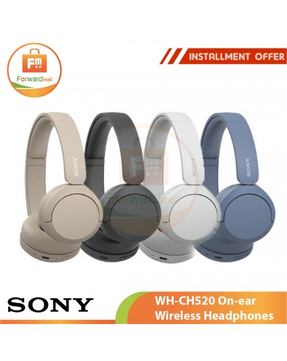 Sony WH-CH520 On-ear Wireless Headphones