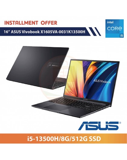 ASUS Vivobook X1605VA-0031K13500H 16"(i5-13500H/8G/512G SSD)