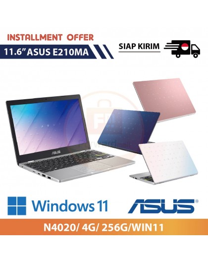 【IND】ASUS E210MA 11.6" (N4020/ 4G/ 256G/Win11) 