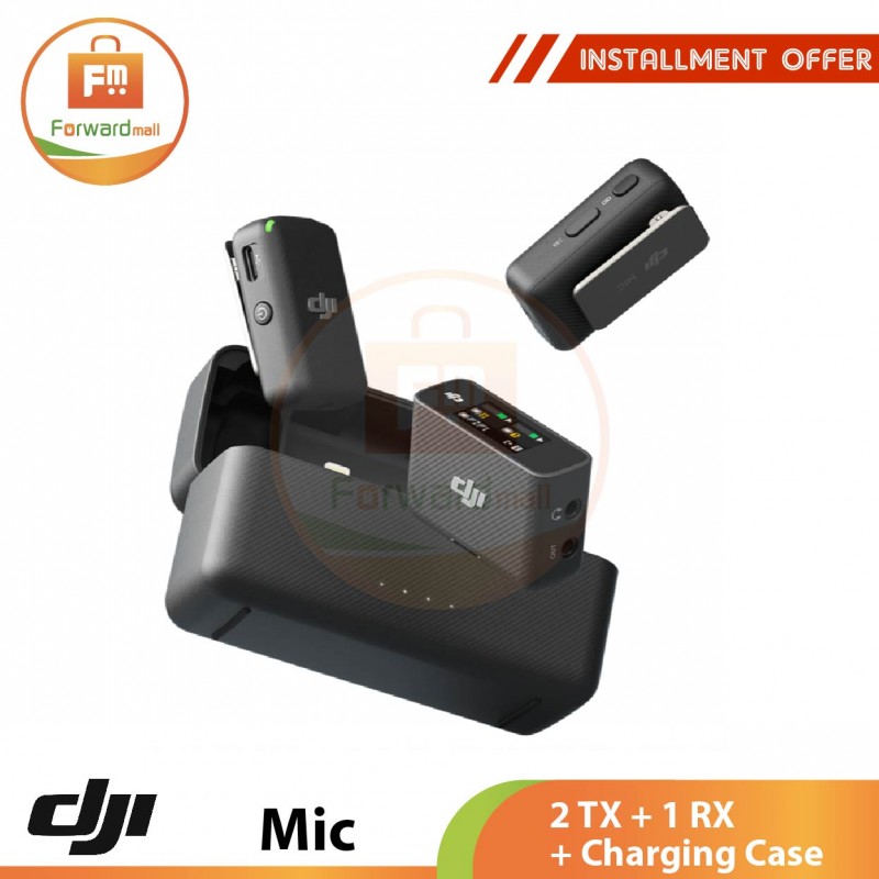 DJI Mic 2 - 2 TX + 1 RX + Charging Case