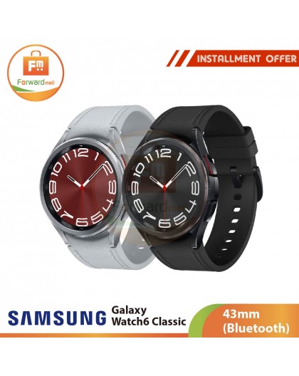 SAMSUNG Galaxy Watch6 Classic 43mm (Bluetooth) 