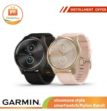 Garmin vivomove style smartwatch(Nylon Band)