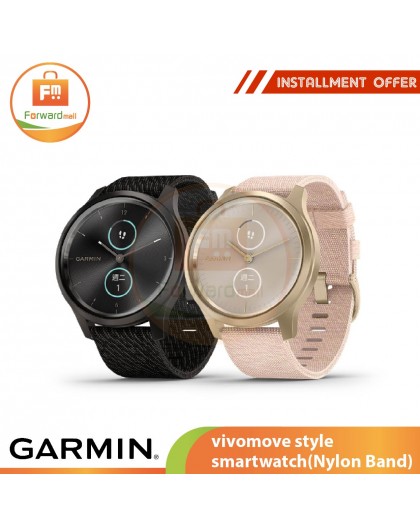 Garmin vivomove style smartwatch(Nylon Band)