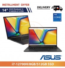 【PHIL】ASUS Vivobook 14 X1405ZA-LY137WS 14" ( i7-12700H/8GB/512GB SSD)