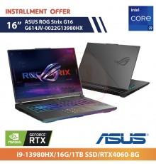 ASUS ROG Strix G16 G614JV-0022G13980HX 16"(i9-13980HX/16G/1TB SSD/RTX4060-8G)