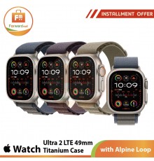 Apple Watch Ultra 2 LTE 49mm Titanium Case with Alpine Loop