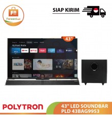 【IND】POLYTRON 43" LED SOUNDBAR PLD 43BAG9953