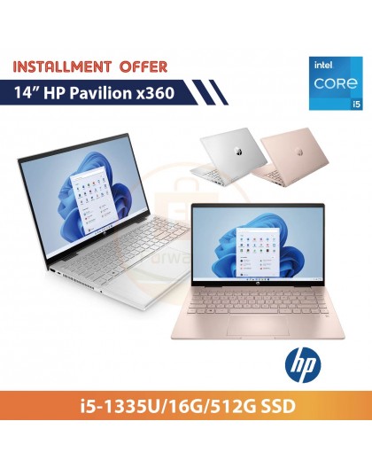 HP Pavilion x360 14" (i5-1335U/16G/512G SSD)