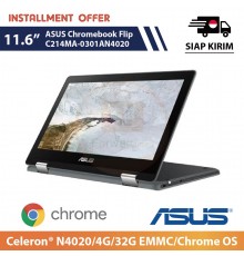 【IND】ASUS Chromebook Flip C214MA-0301AN4020 11.6" (N4020/4G/32G EMMC/Chrome OS)