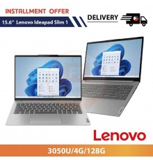 【PHIL】Lenovo Ideapad 1 15.6" Laptop 3050U Athlon Silver 4gb/128gb [Cloud Grey]