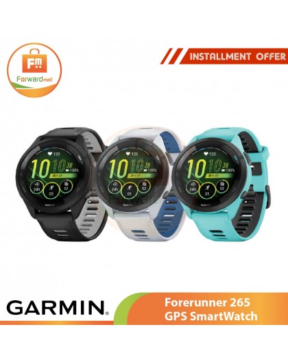 GARMIN Forerunner 265 GPS SmartWatch