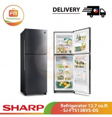 【PHIL】SHARP Refrigerator 12.7 cu.ft - SJ-FTS13BVS-DS