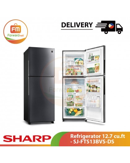 【PHIL】SHARP Refrigerator 12.7 cu.ft - SJ-FTS13BVS-DS