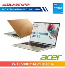 ACER Swift Go SFG14-71-53M4 14"(i5-13500H/16G/1TB PCIe)