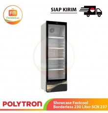 【IND】POLYTRON Showcase Fastcool Borderless 230 Liter SCN 237
