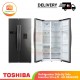 【PHIL】TOSHIBA Refrigerator Side By Side Inverter 20 cu.ft - GR-RS682WE