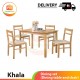 【PHIL】Khala Dining set (Dining table and chair)