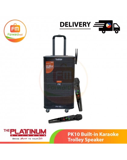 【PHIL】PK10 Built-in Karaoke Trolley Speaker