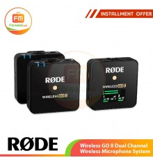 RODE Wireless GO II Dual Channel Wireless Microphone System