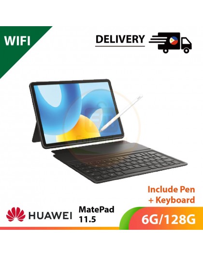 【PHIL】HUAWEI MatePad 11.5 6G/128G WiFi (Include Pen + Keyboard)