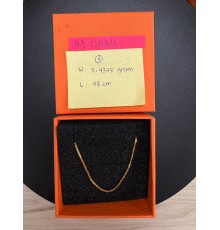 WOMEN'S 999.9 GOLD NECKLACE - 121144: 48cm / 1.45錢 (5.44gr) 