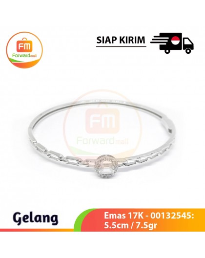 【IND】Gelang Emas 17K - 00132545: 5.5cm / 7.5gr