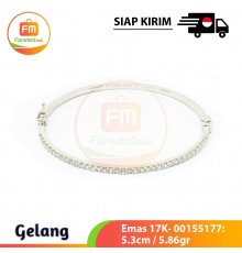 【IND】Gelang Emas 17K- 00155177: 5.3cm / 5.86gr