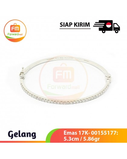 【IND】Gelang Emas 17K- 00155177: 5.3cm / 5.86gr