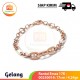 【IND】Gelang Rantai Emas 17K - 00230019: 17cm / 4.24gr