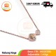 【IND】Kalung Koye Emas 17K - 00225358: Adjustable / 2.63gr