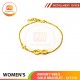 WOMEN'S INFINITY 999.9 GOLD BRACELET - 121110: 18cm / 0.88錢 (3.3gr) 