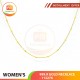 WOMEN'S 999.9 GOLD NECKLACE - 113276: 46.8cm / 1.27錢 (4.76gr)