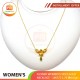 WOMEN'S 999.9 GOLD NECKLACE - 106572: 1.76 錢(6.6gr)