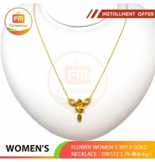 WOMEN'S 999.9 GOLD NECKLACE - 106572: 1.76 錢(6.6gr)