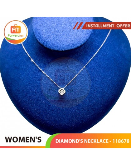 DIAMOND'S NECKLACE - 118678: 45cm / 0.05c 