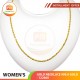 WOMEN'S GOLD NECKLACE 999.9 GOLD- 122660: 44 cm / 3.47錢 (13.01 gr)