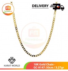  【PHIL】 Gold Chain 18K - GC-9147: 50.8cm  (3.27 gr)
