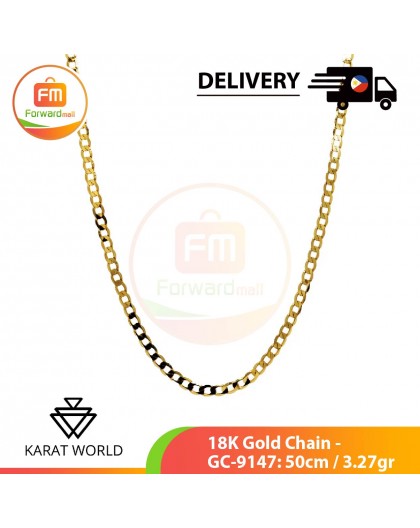  【PHIL】 Gold Chain 18K - GC-9147: 50.8cm  (± 3.27 gr)